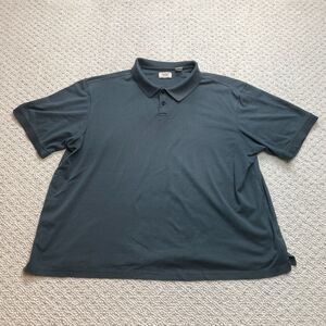 Hudson River Polo Shirt Mens XXL 2XL Dark Gray Heritage Classics Golf Rugby Top
